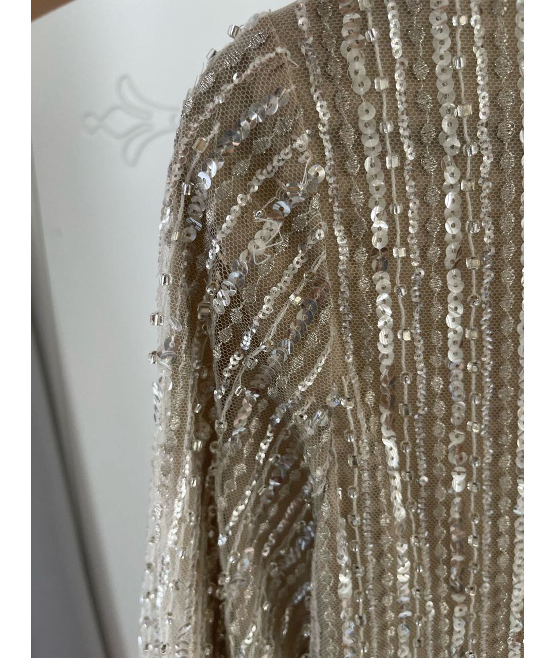 ALEXANDER TEREKHOV Серебряное коктейльное платье, фото 3