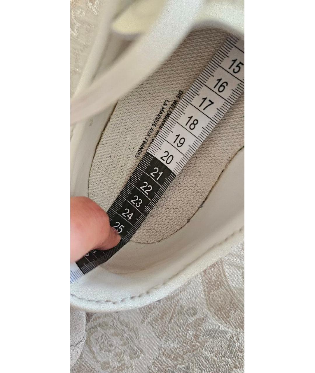 ADIDAS Бежевые замшевые кеды, фото 9