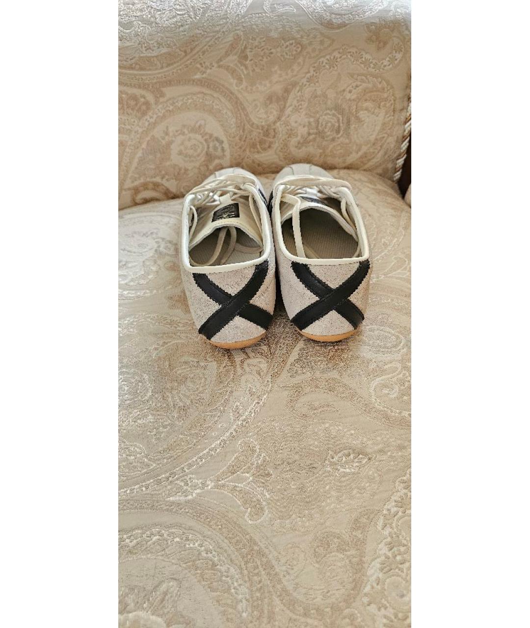 ADIDAS Бежевые замшевые кеды, фото 4