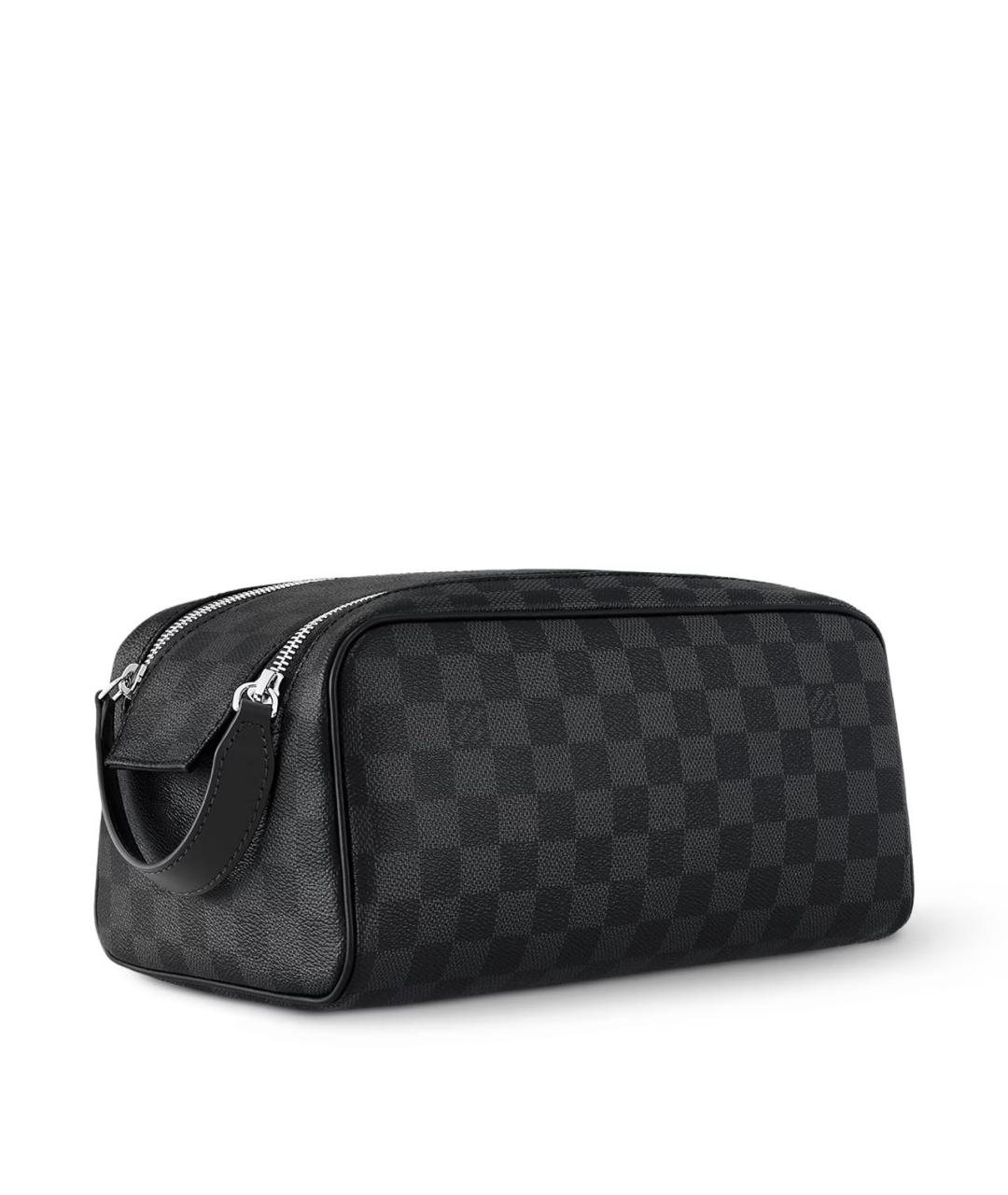 LOUIS VUITTON Черная косметичка, фото 1