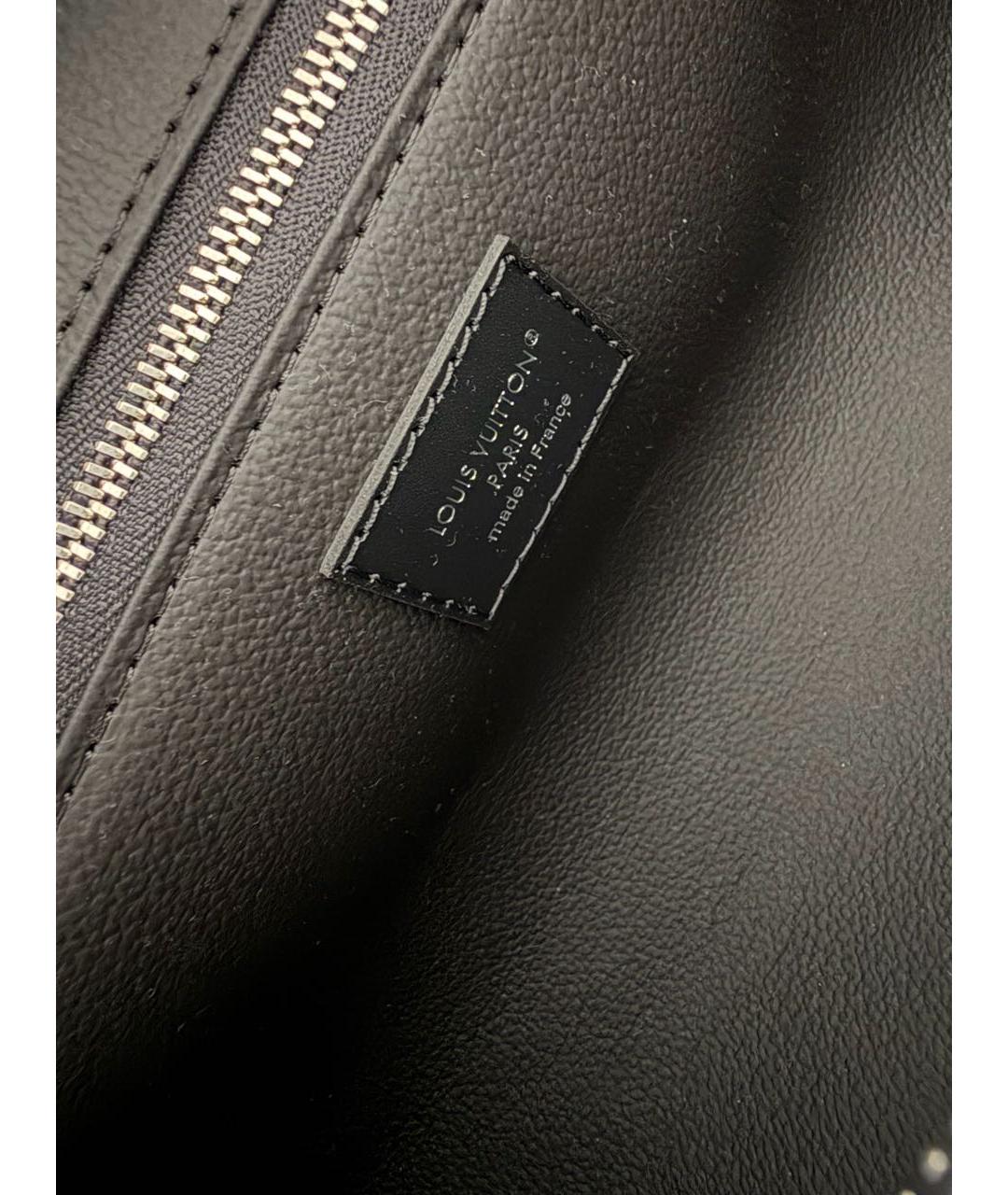 LOUIS VUITTON Черная косметичка, фото 7