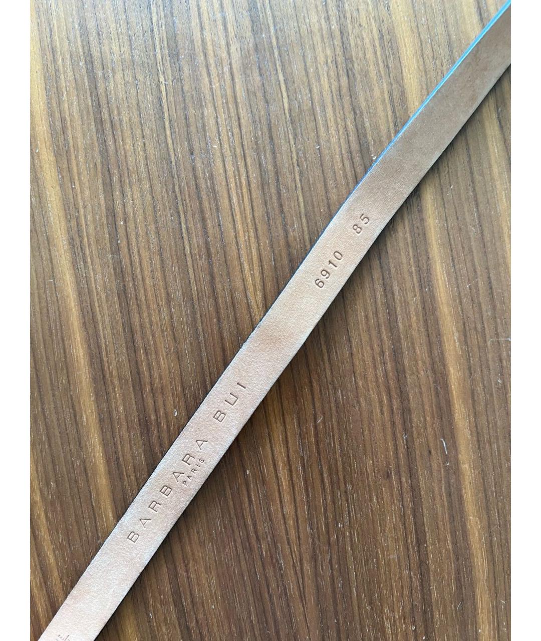 BARBARA BUI Черный ремень, фото 3