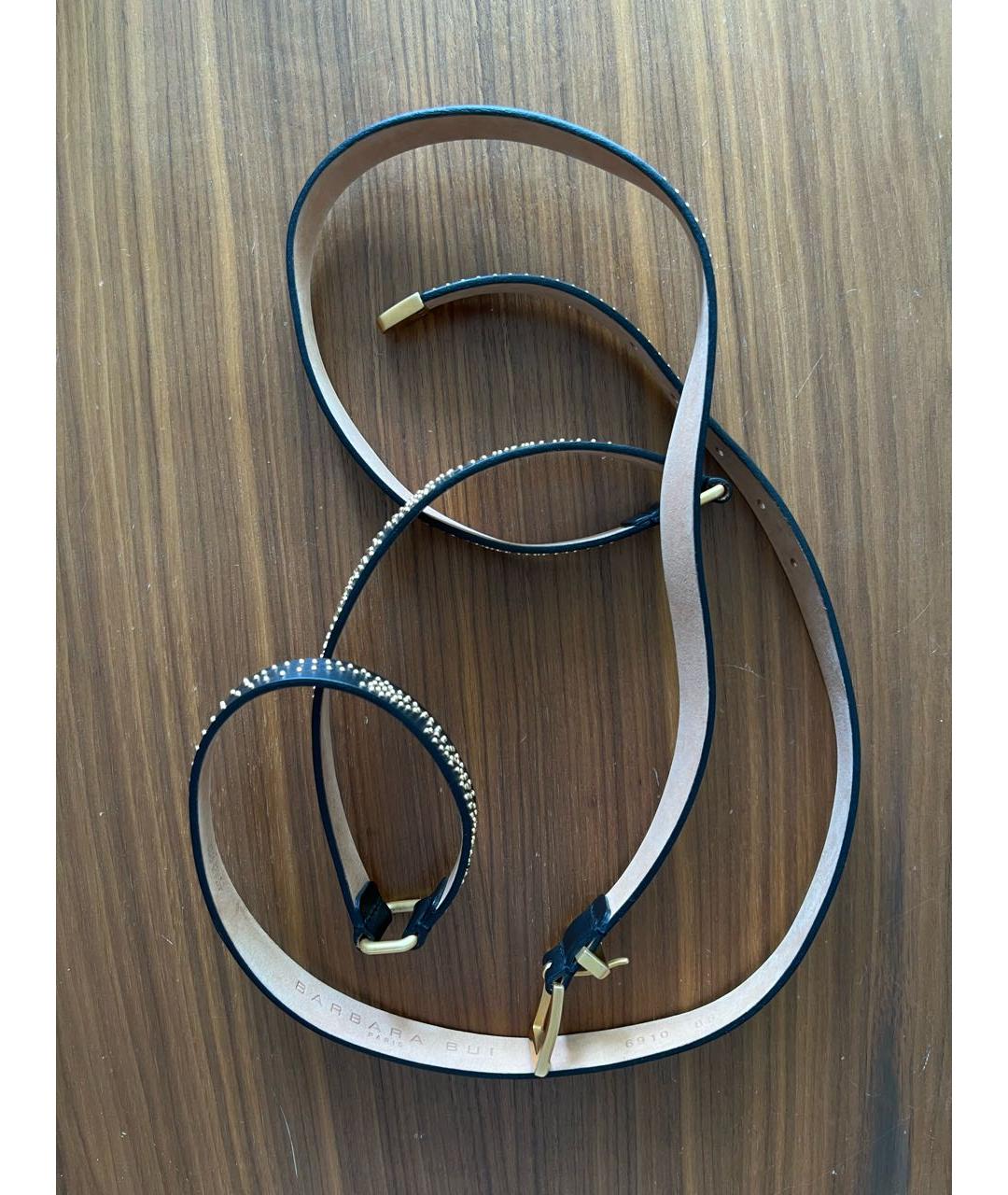 BARBARA BUI Черный ремень, фото 6