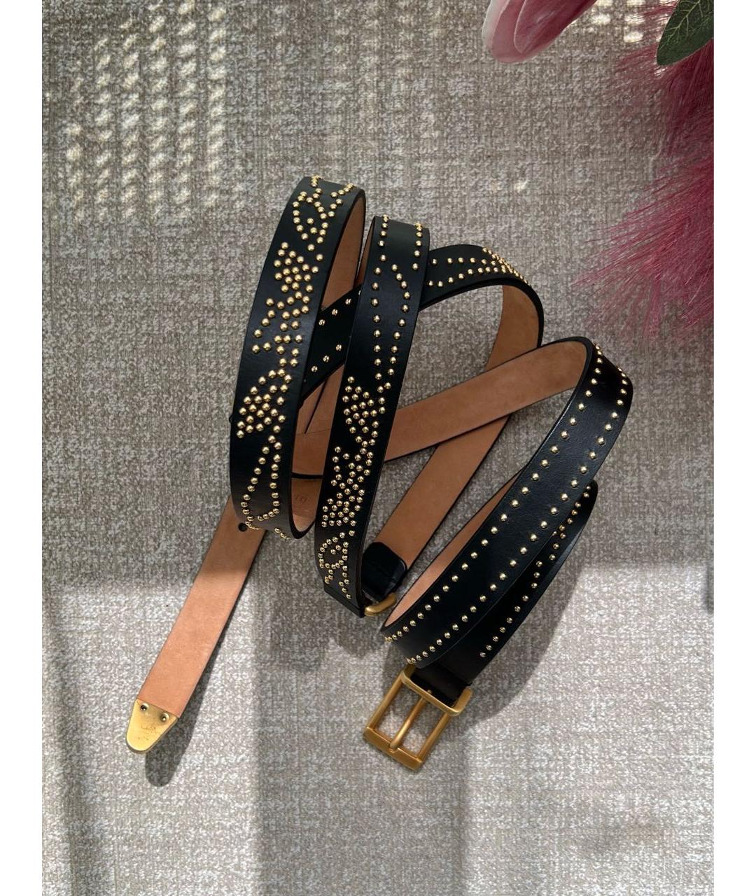 BARBARA BUI Черный ремень, фото 9