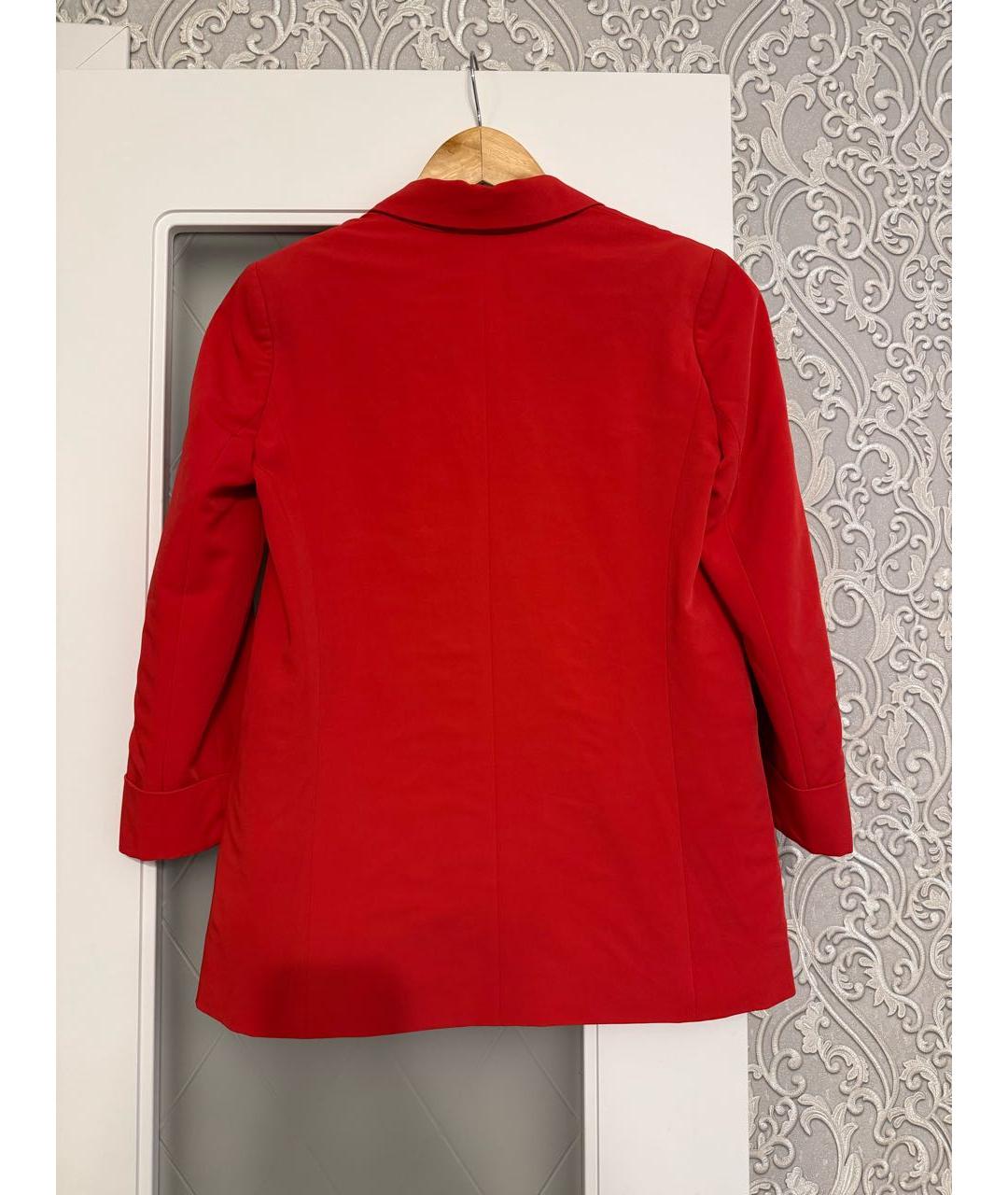 PINKO Красный полиэстеровый жакет/пиджак, фото 2