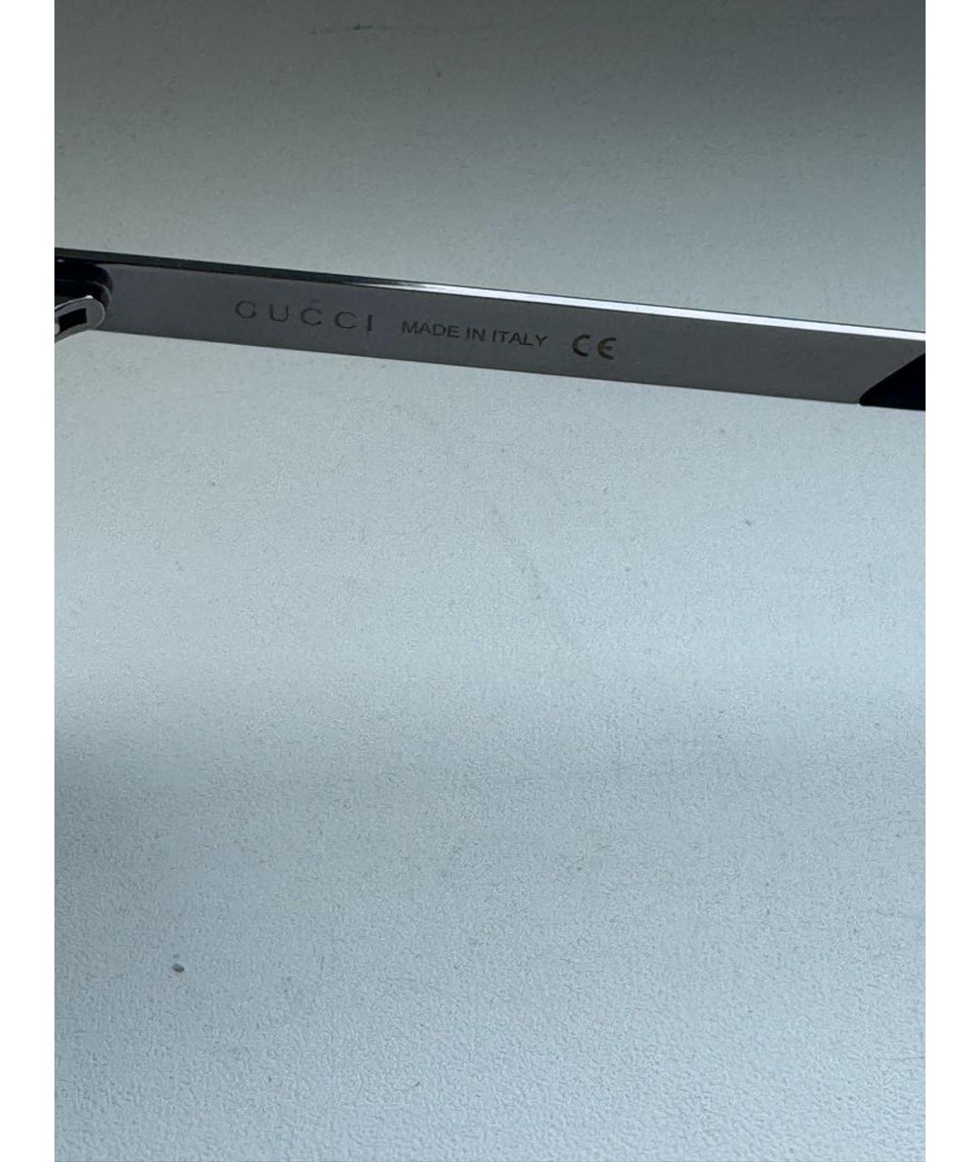 GUCCI Черные пластиковые солнцезащитные очки, фото 6