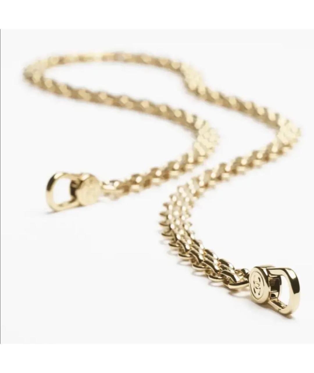 CHANEL Золотое металлическое колье, фото 2