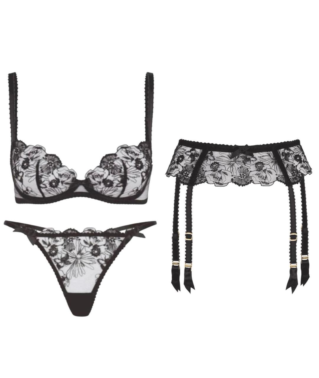 AGENT PROVOCATEUR Черный комплекты, фото 1