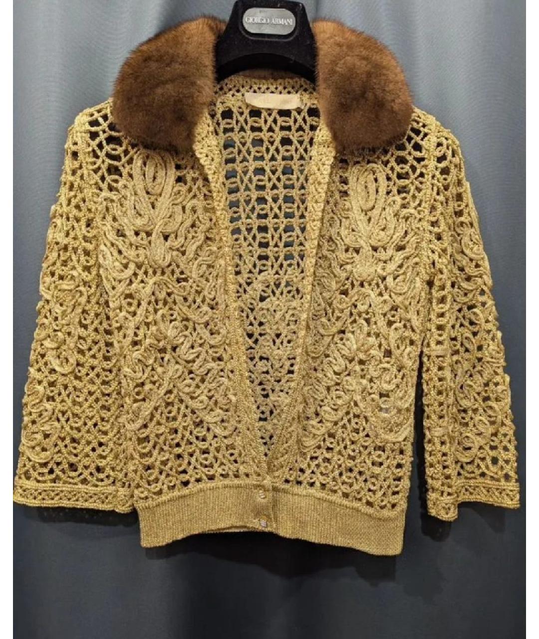 VALENTINO Золотой жакет/пиджак, фото 10