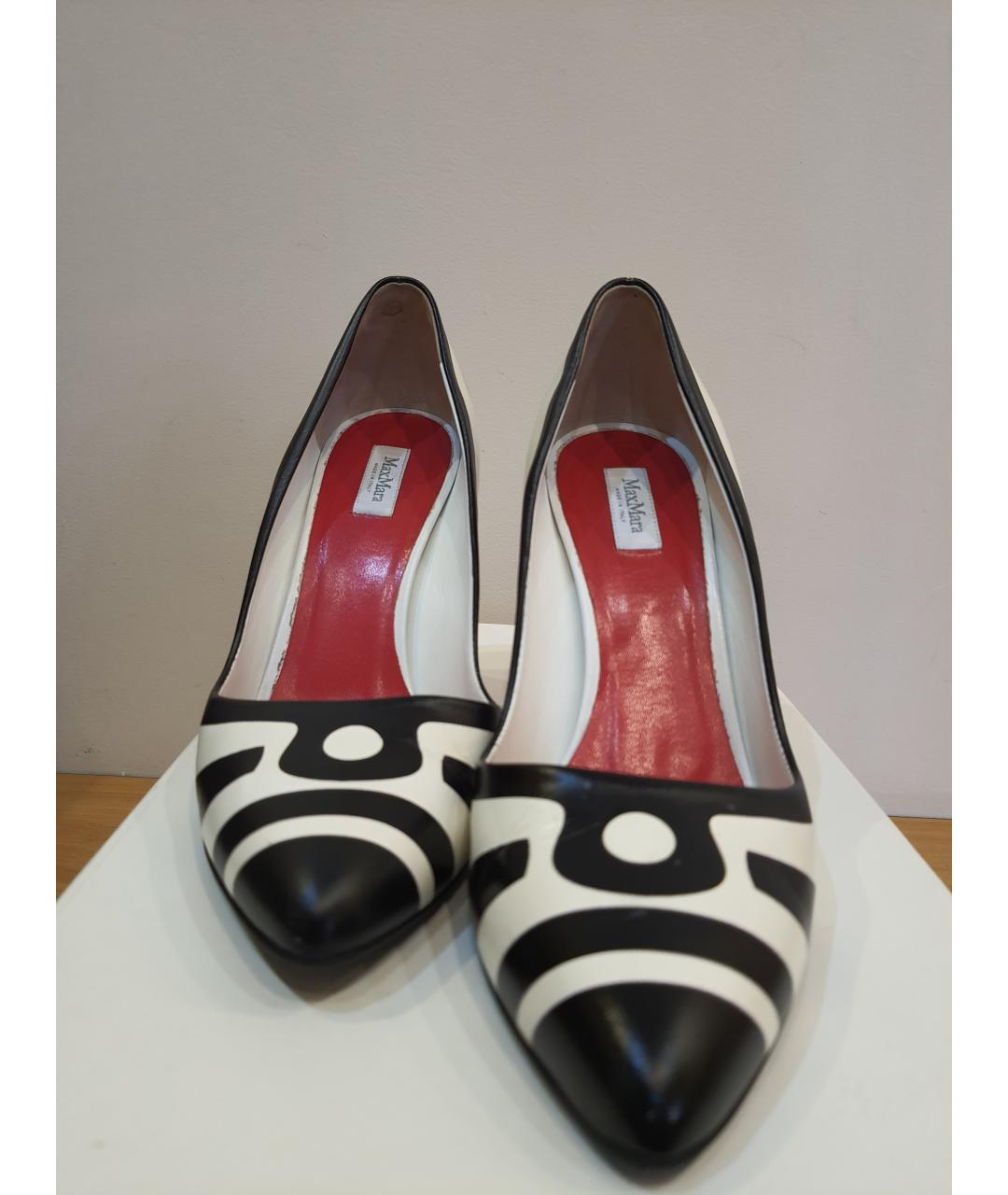 MAX MARA Мульти кожаные туфли, фото 3