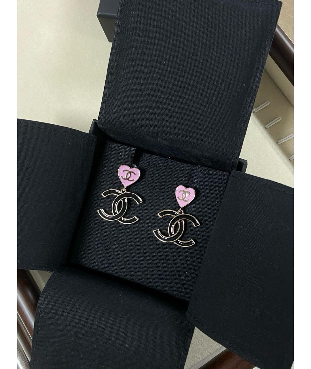 CHANEL Золотые серьги, фото 3