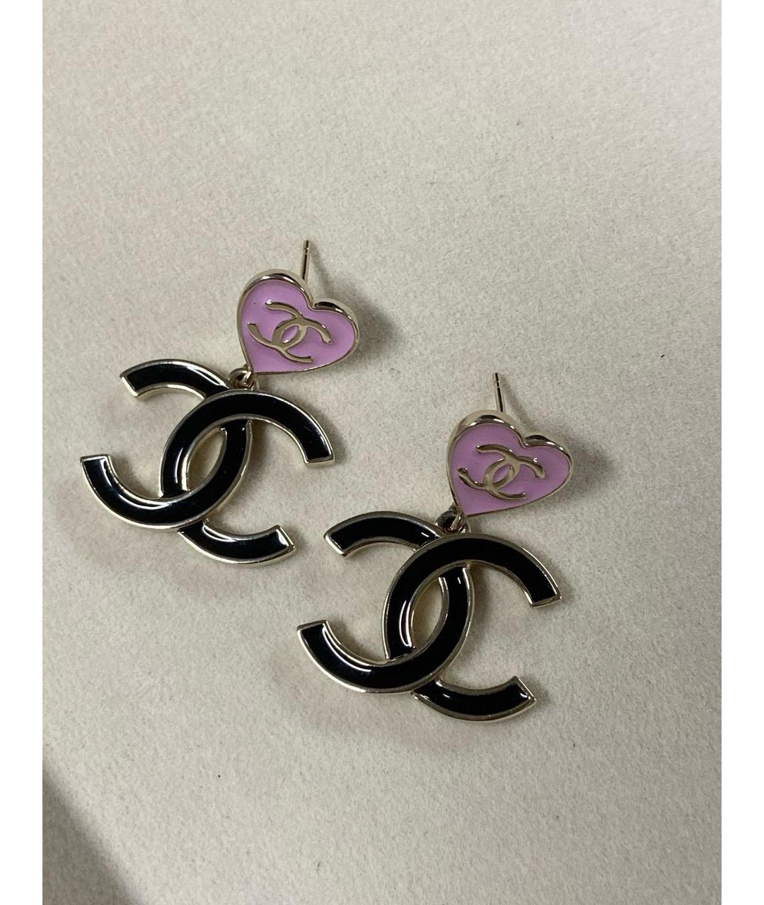 CHANEL Золотые серьги, фото 9