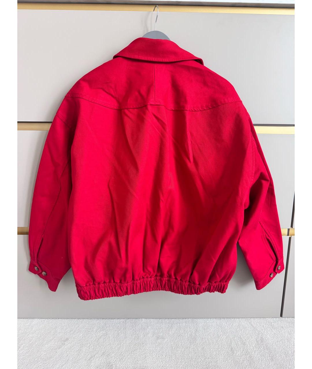 POLO RALPH LAUREN Красная хлопковая куртка, фото 2