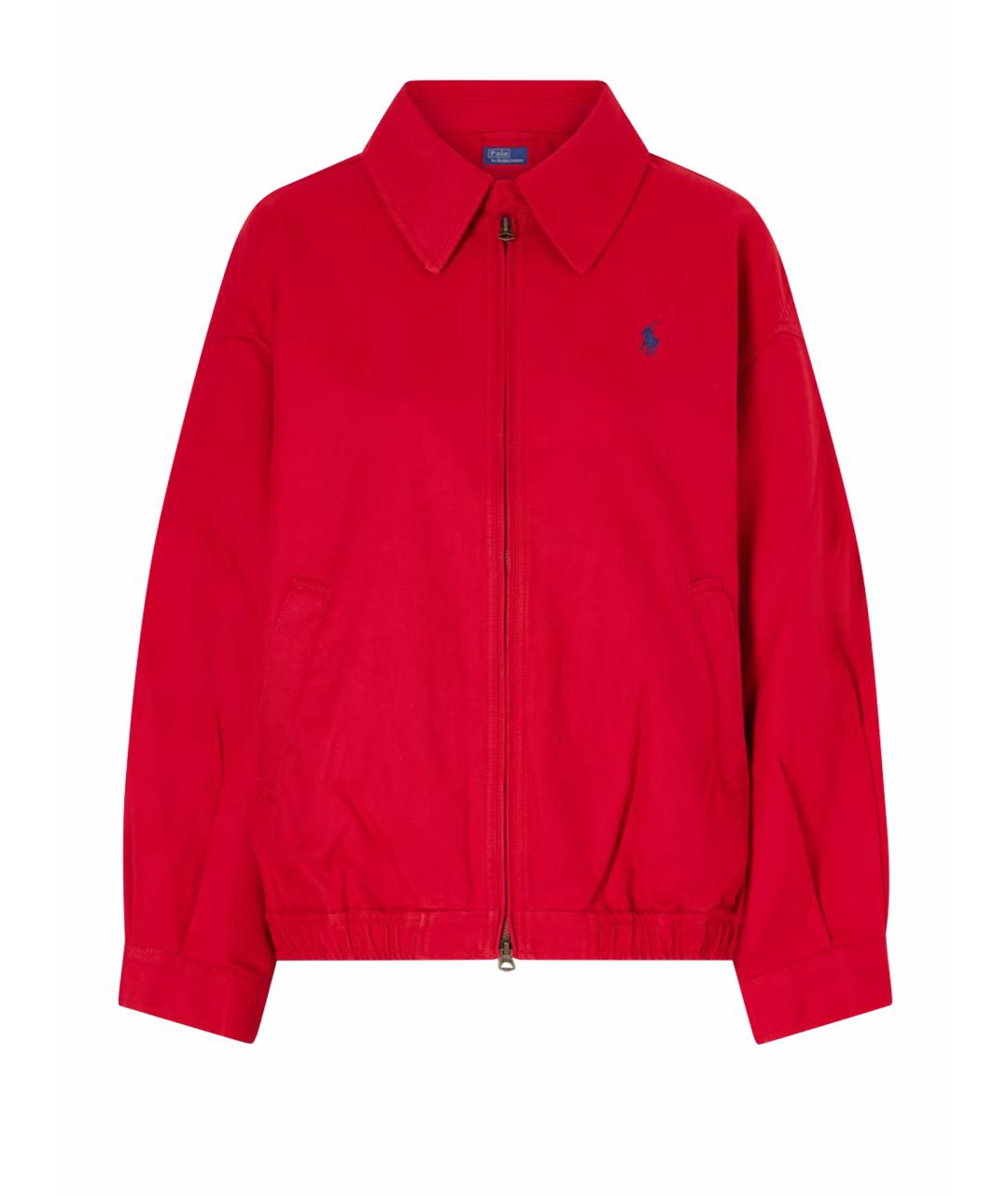 POLO RALPH LAUREN Красная хлопковая куртка, фото 6