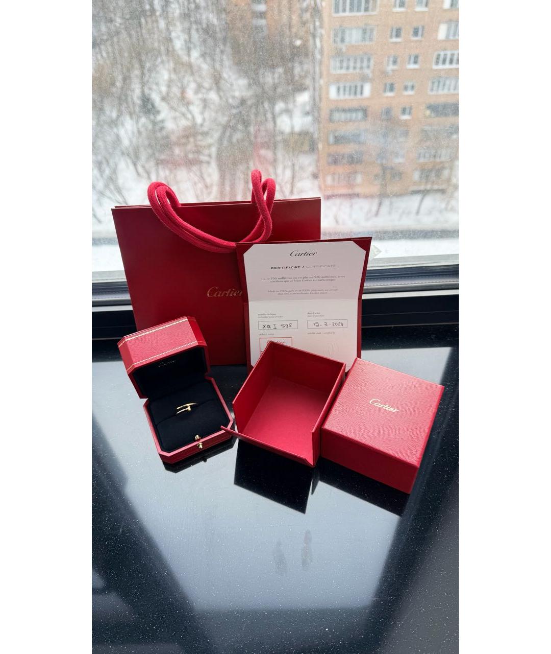 CARTIER Золотое кольцо из желтого золота, фото 3