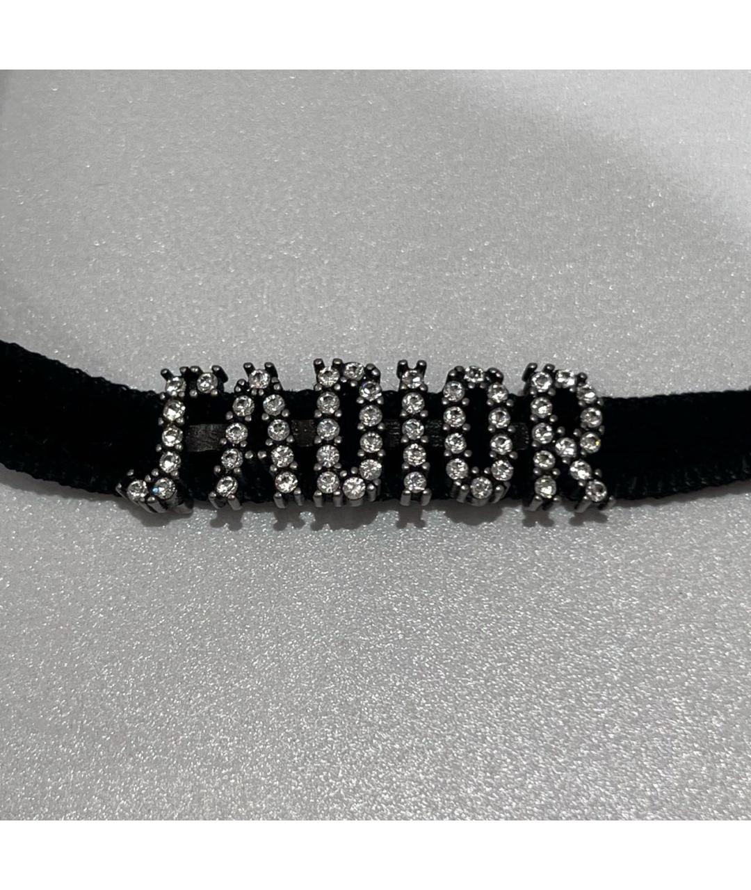 CHRISTIAN DIOR Черный чокер, фото 5