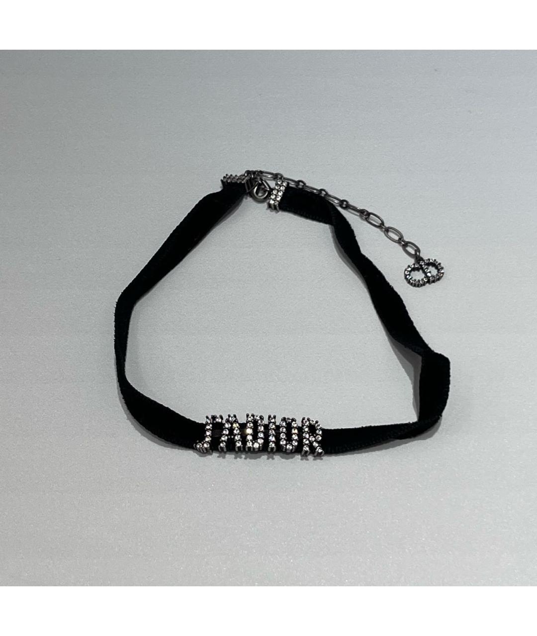 CHRISTIAN DIOR Черный чокер, фото 7