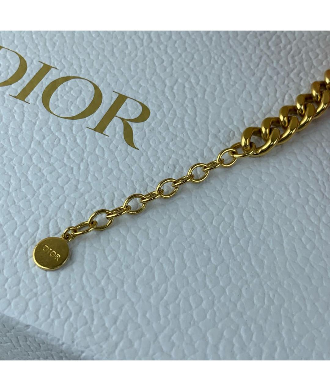 CHRISTIAN DIOR Золотое колье, фото 5