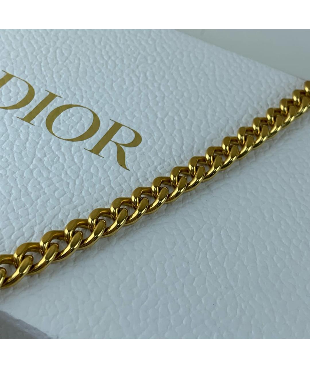 CHRISTIAN DIOR Золотое колье, фото 3