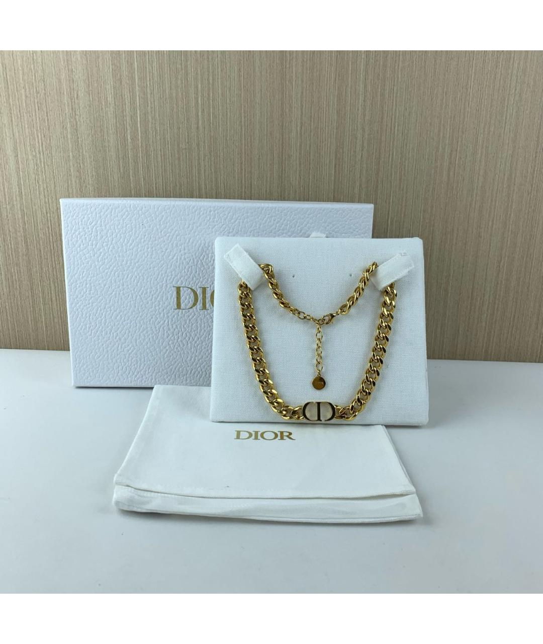 CHRISTIAN DIOR Золотое колье, фото 8