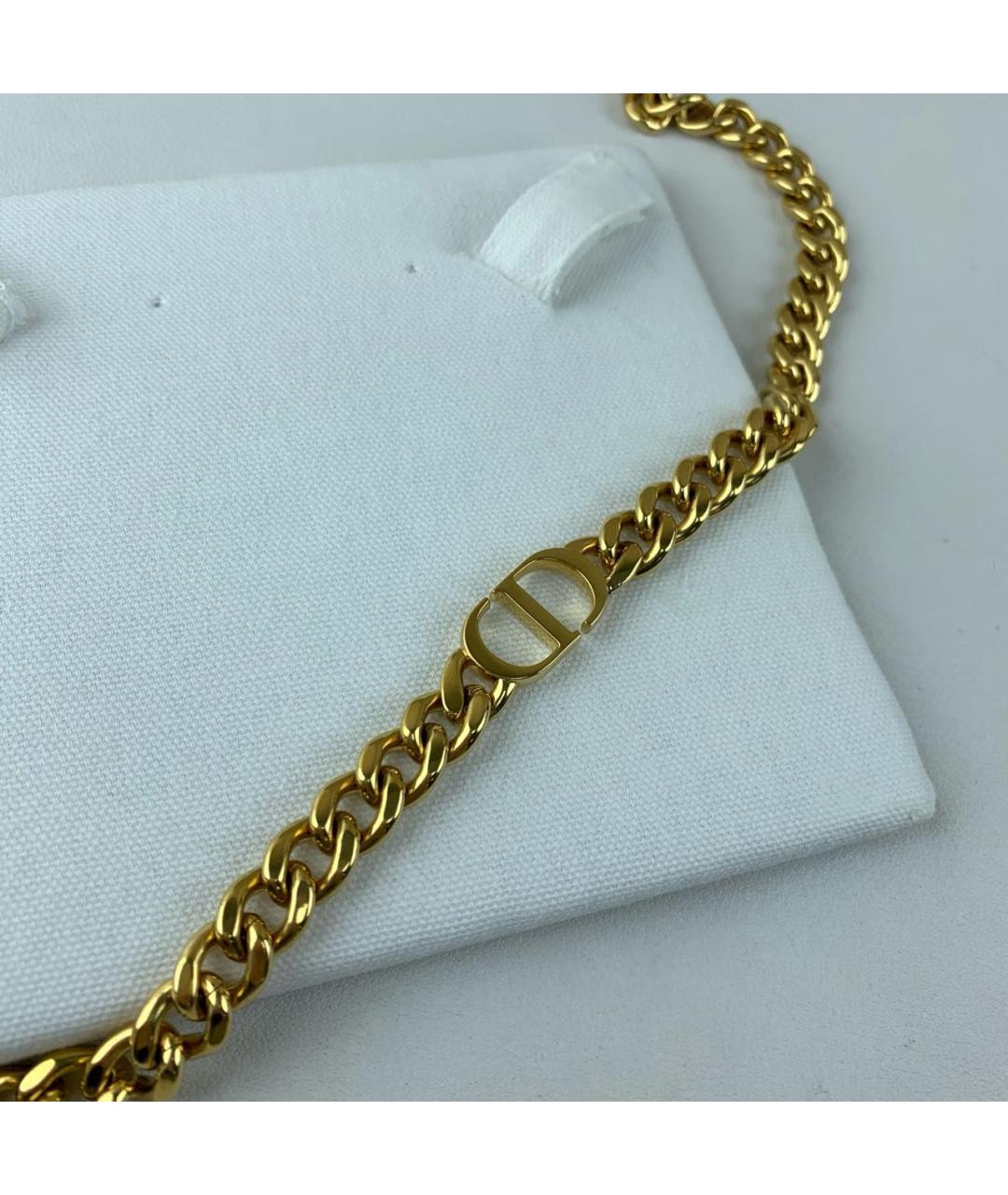 CHRISTIAN DIOR Золотое колье, фото 7
