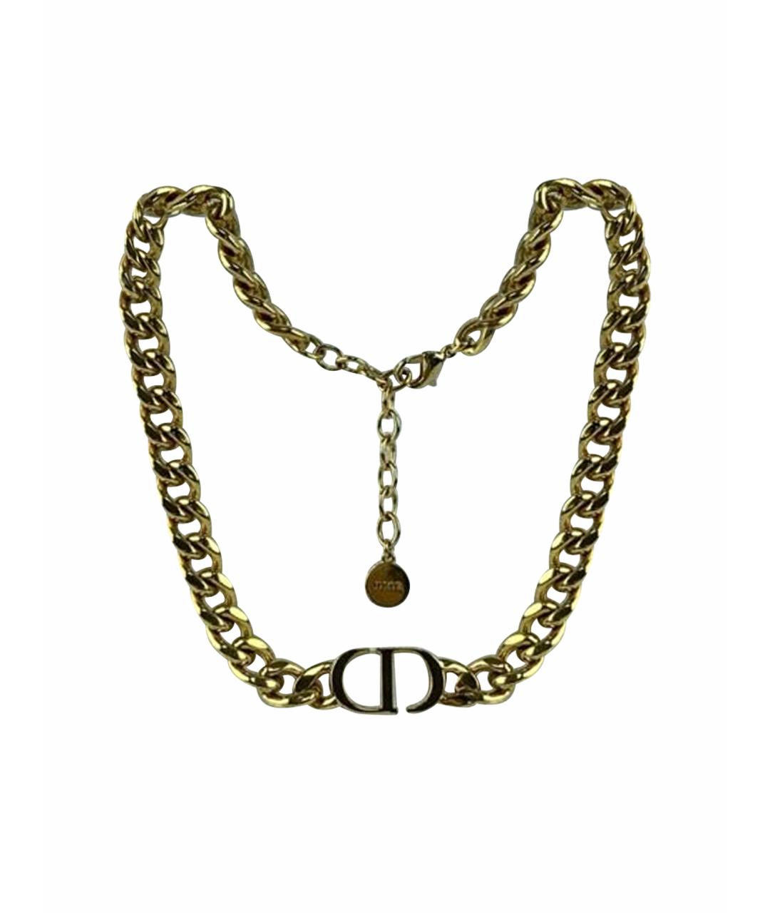 CHRISTIAN DIOR Золотое колье, фото 1