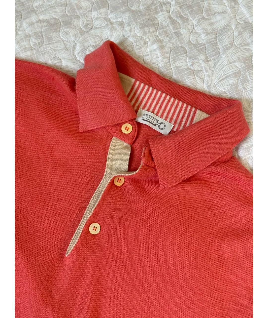 ZILLI Коралловый кашемировый джемпер / свитер, фото 3