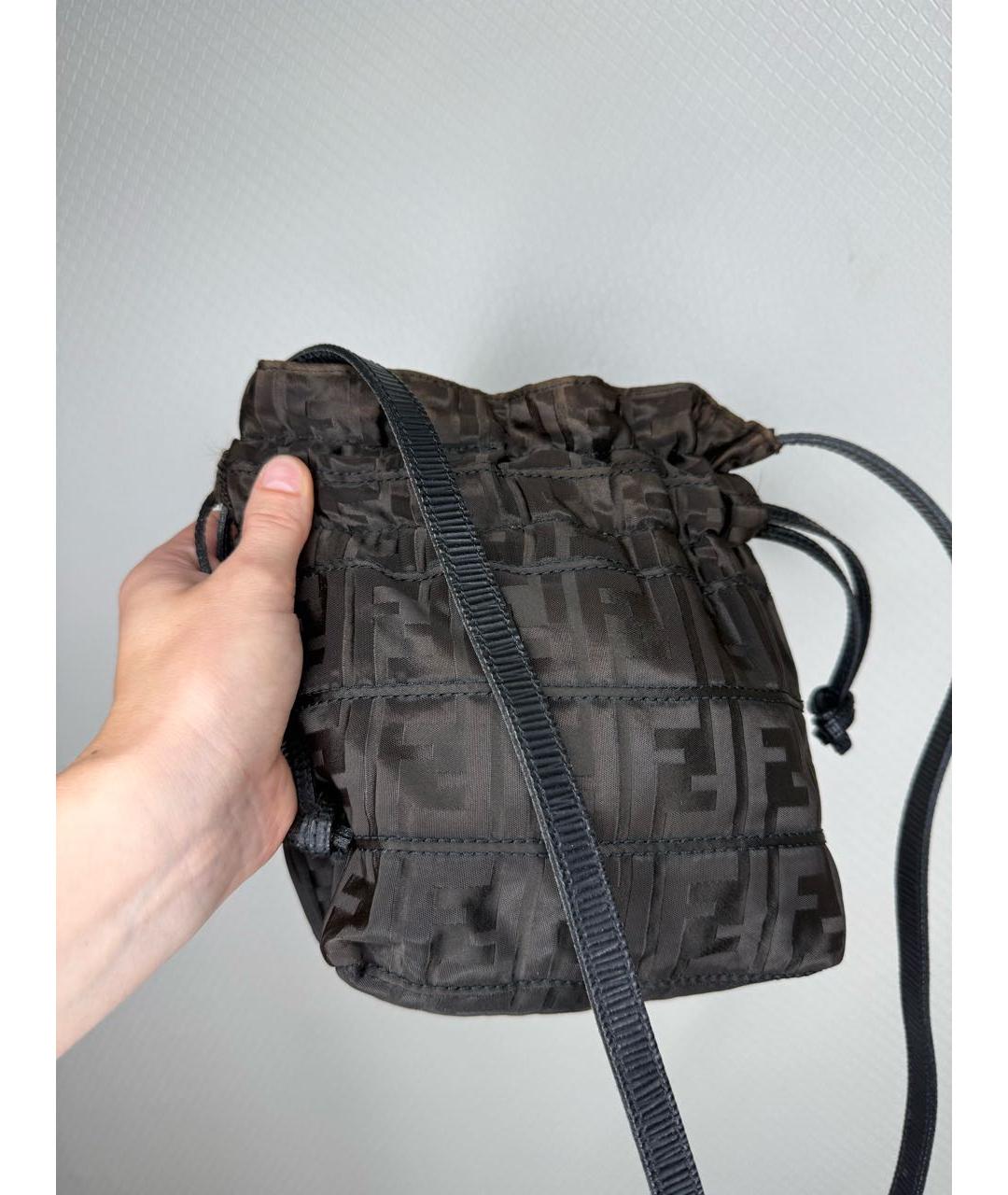 FENDI Коричневая сумка через плечо, фото 7