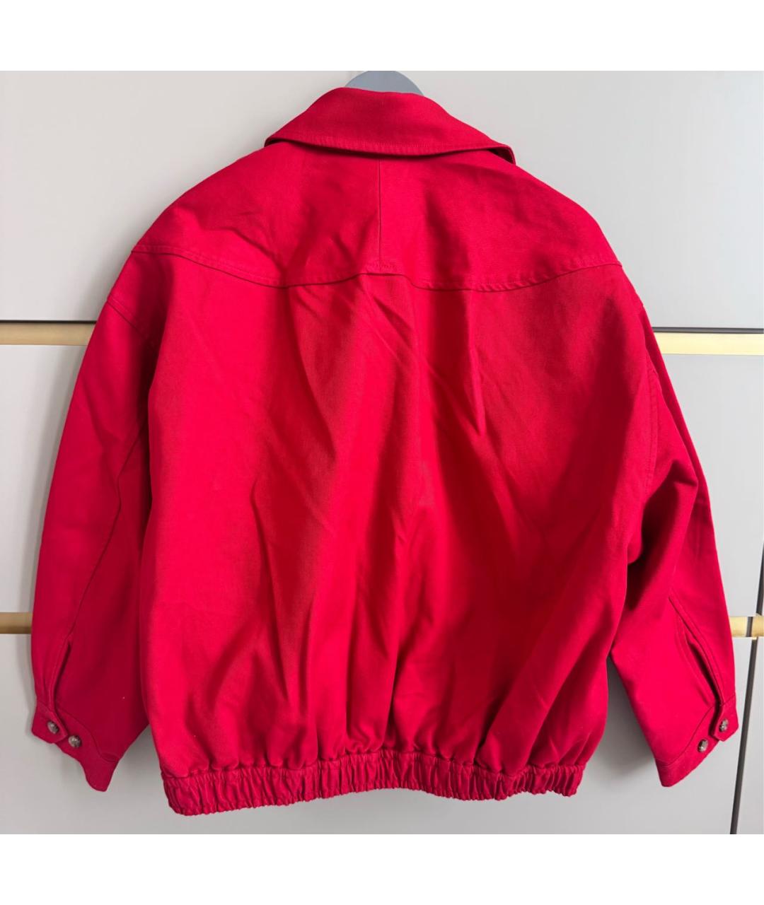 POLO RALPH LAUREN Красная хлопковая куртка, фото 2