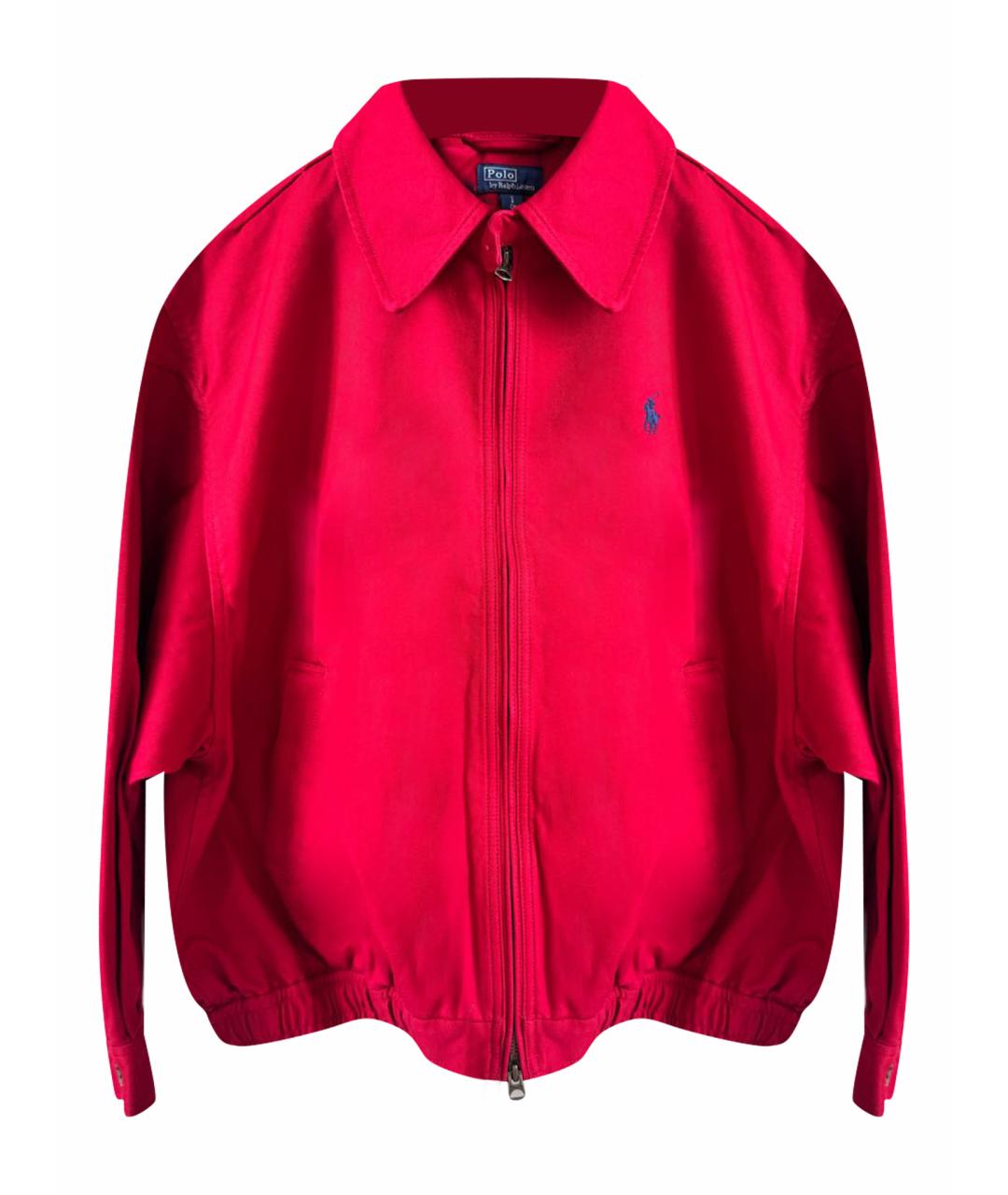 POLO RALPH LAUREN Красная хлопковая куртка, фото 1