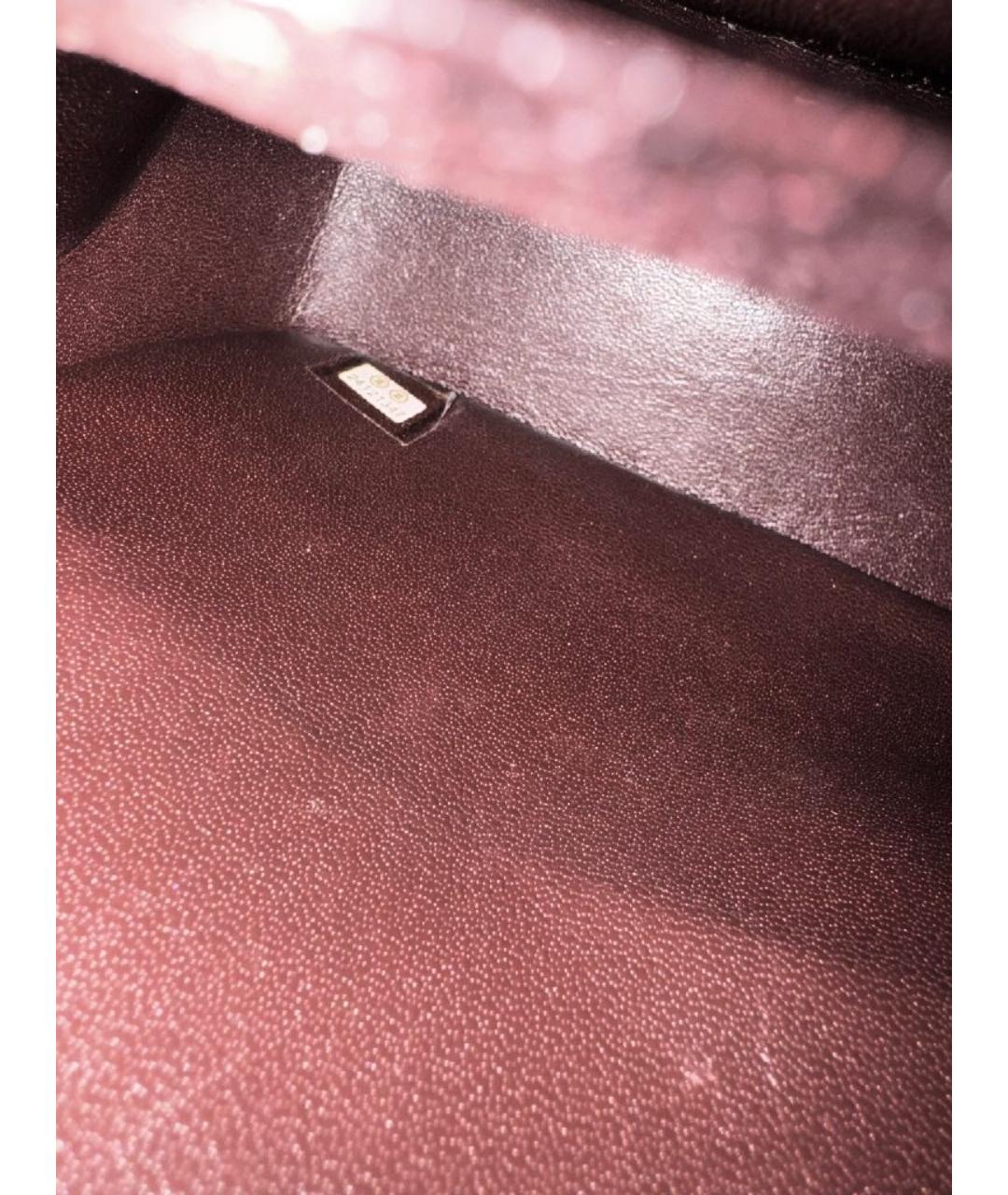 CHANEL Черная кожаная сумка через плечо, фото 5