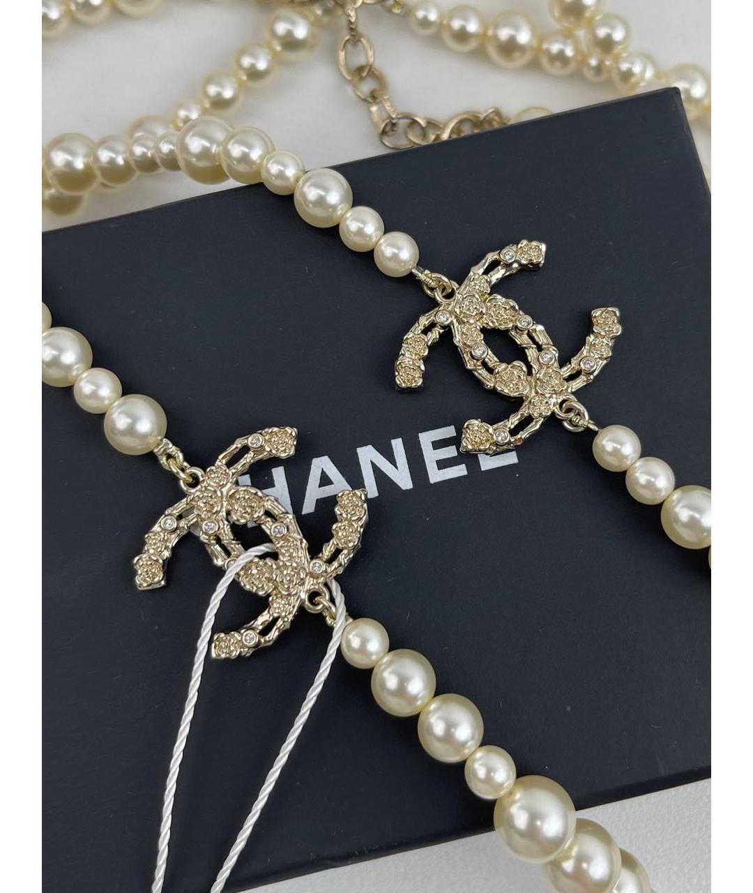 CHANEL Золотое колье, фото 2