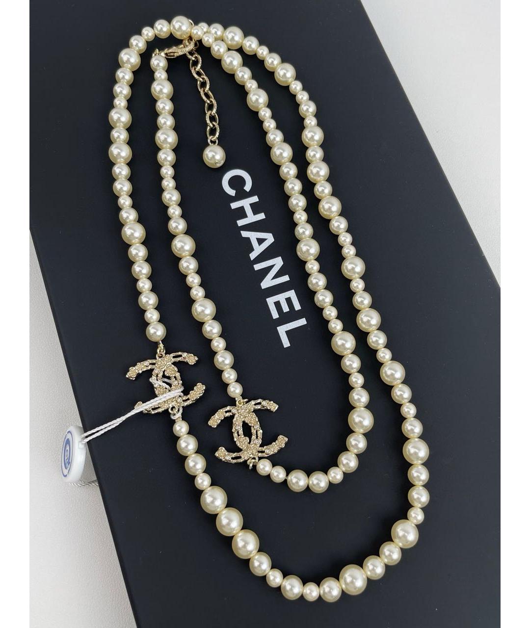 CHANEL Золотое колье, фото 5