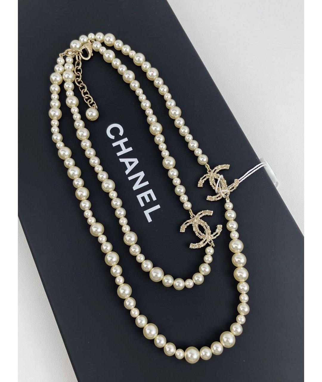 CHANEL Золотое колье, фото 3