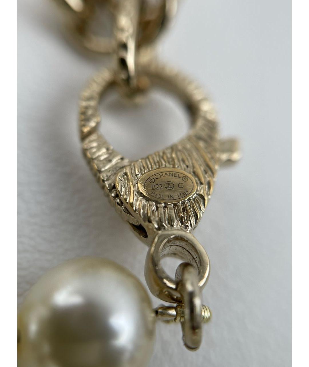 CHANEL Золотое колье, фото 4
