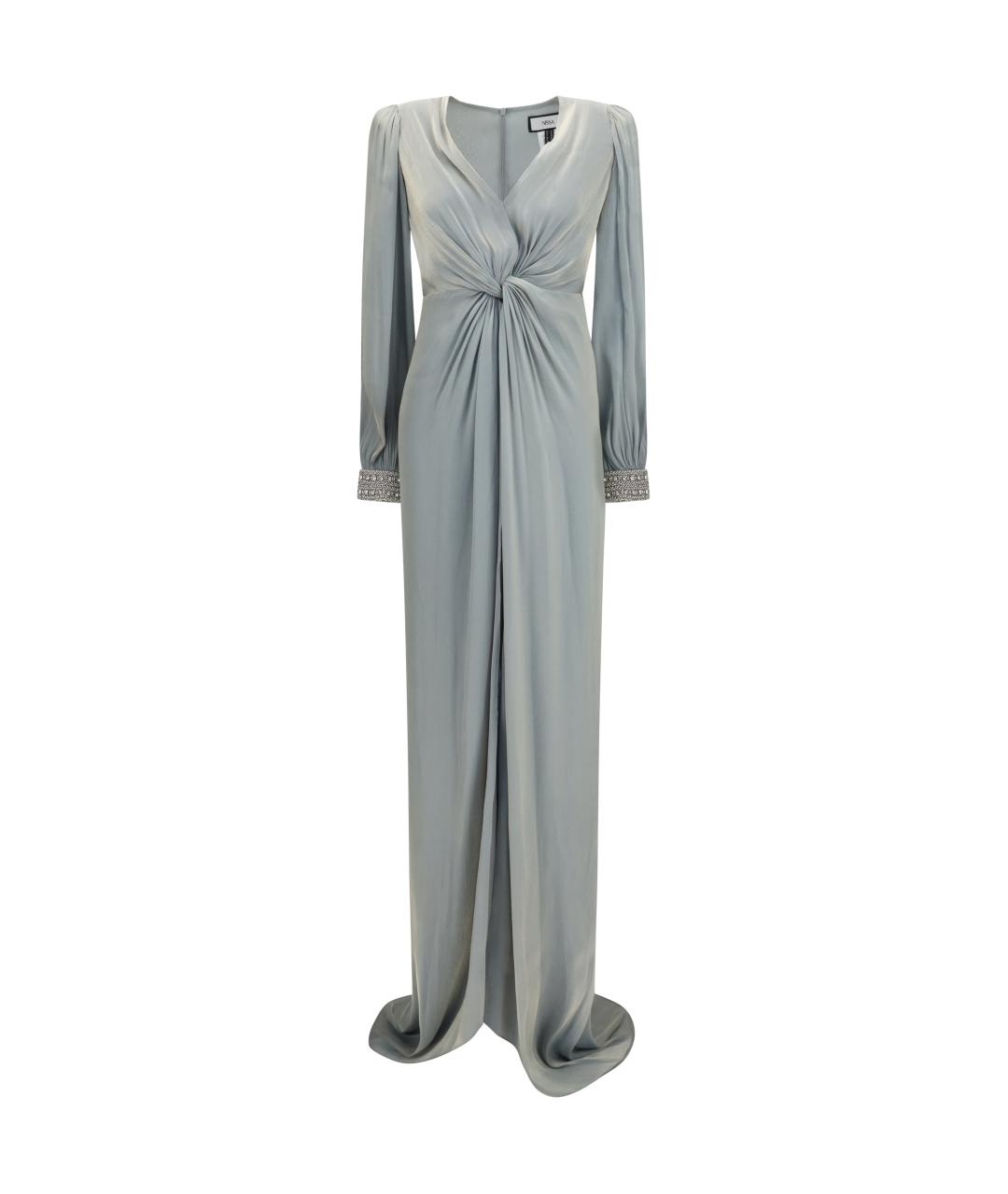 NISSA Зеленые полиэстеровое вечернее платье, фото 1