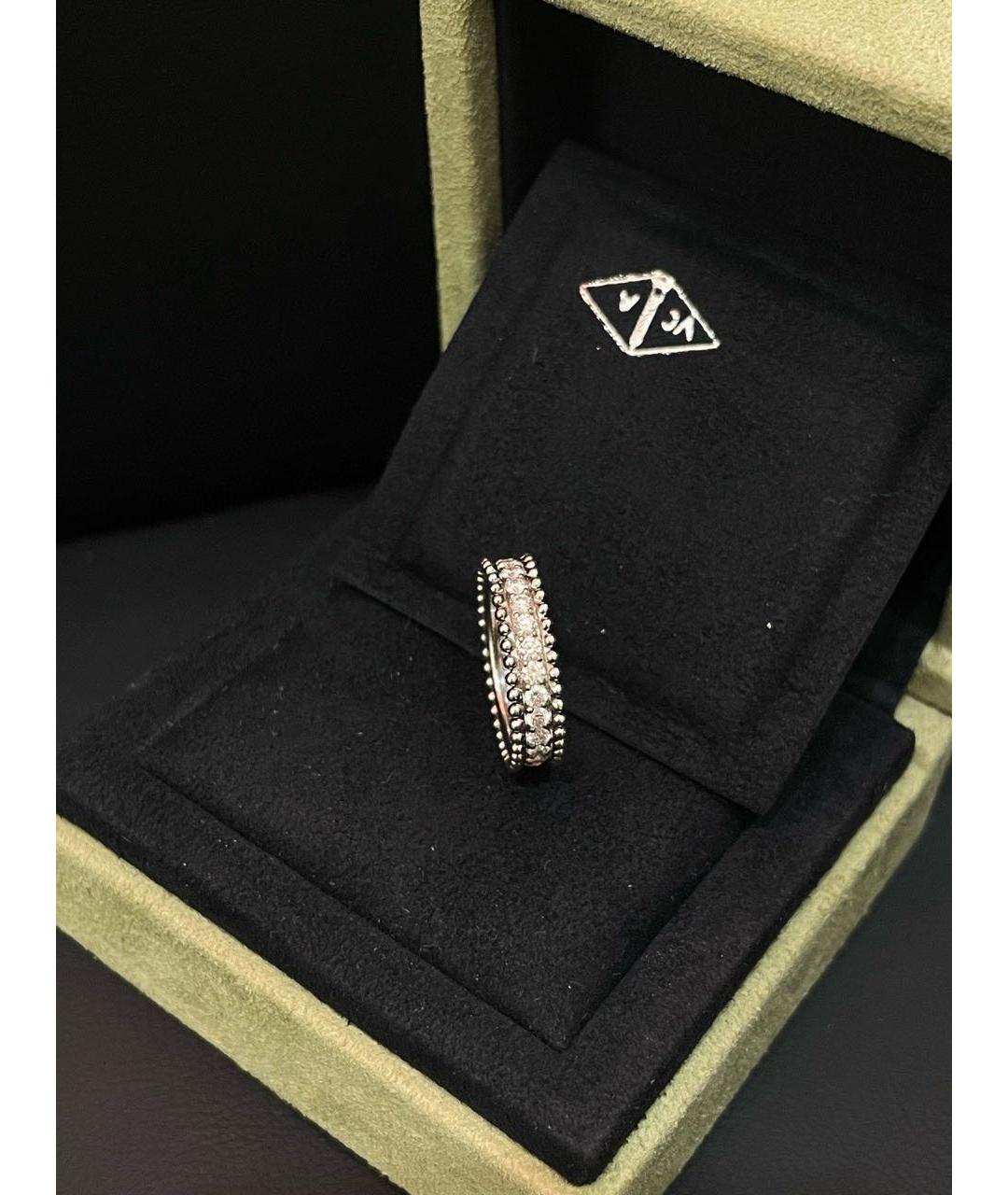 VAN CLEEF & ARPELS Серебряное платиновое кольцо, фото 5