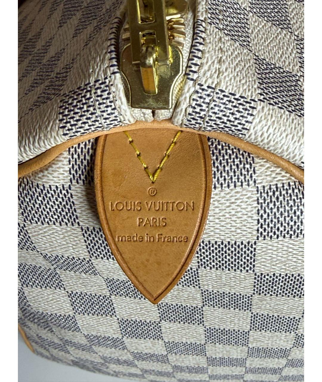 LOUIS VUITTON Белая дорожная/спортивная сумка, фото 7