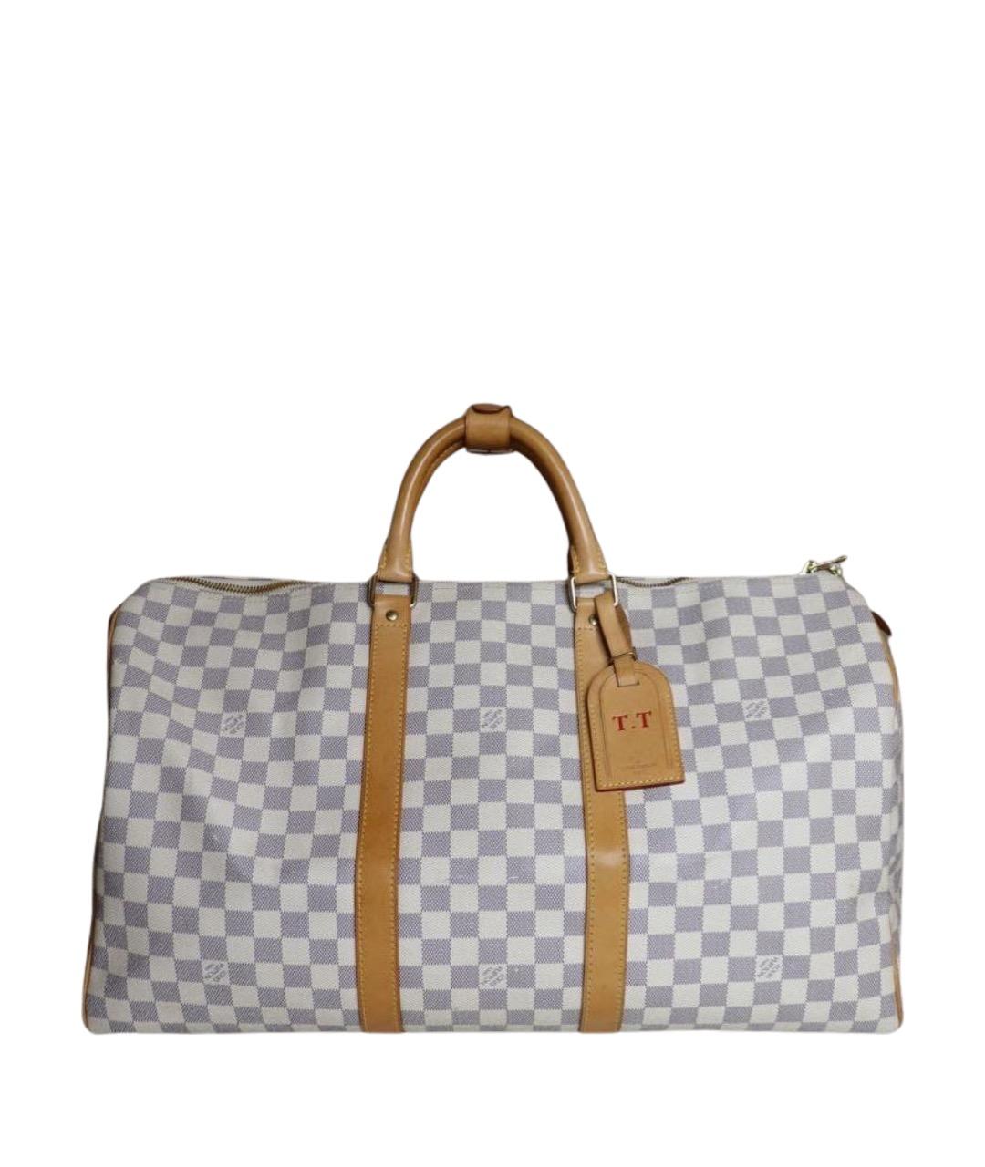 LOUIS VUITTON Белая дорожная/спортивная сумка, фото 1