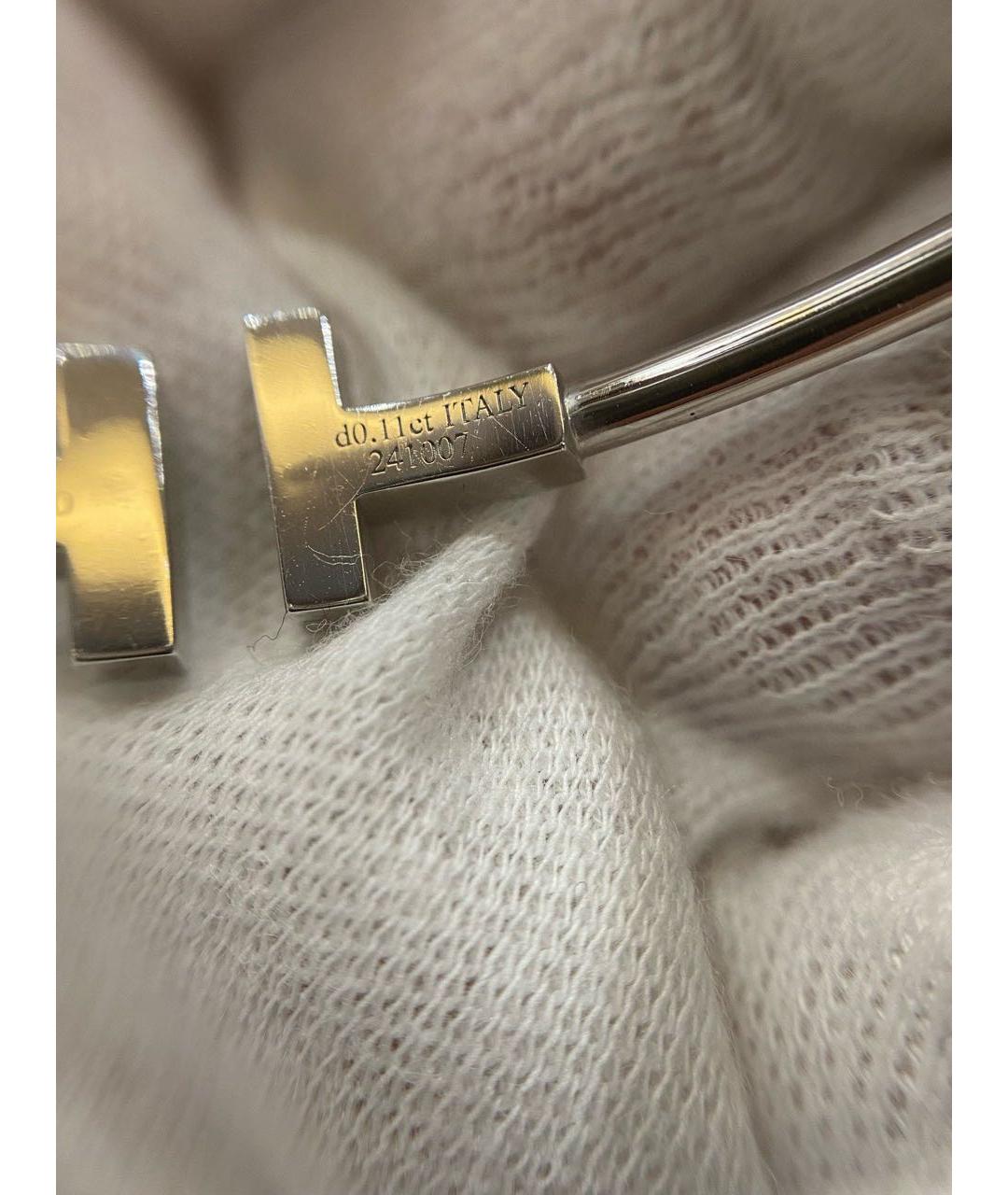 TIFFANY&CO Серебрянный браслет из белого золота, фото 4