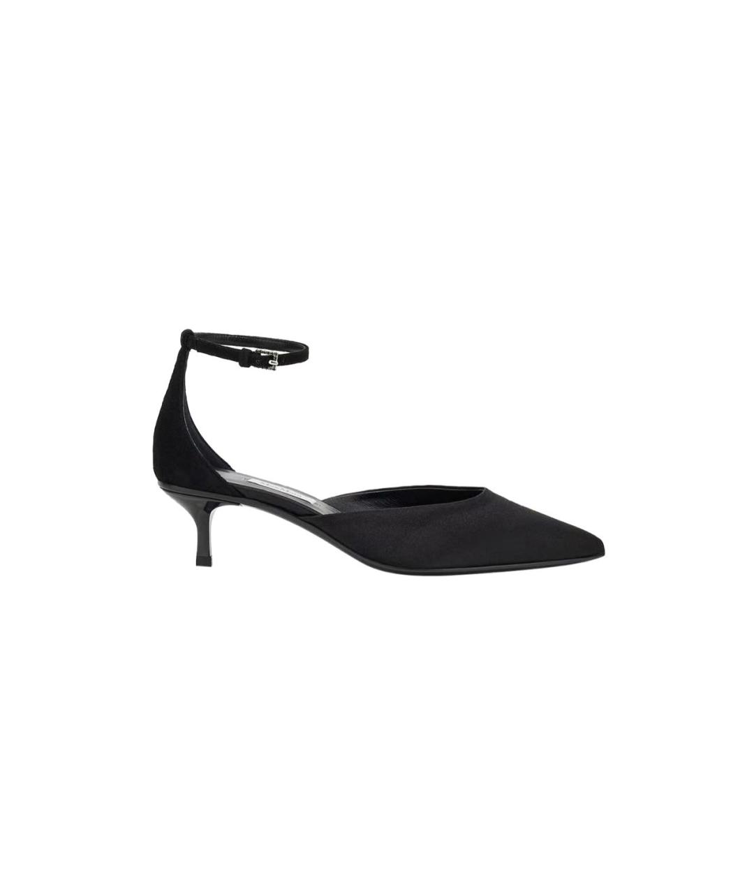 MAX MARA Черные замшевые туфли, фото 8