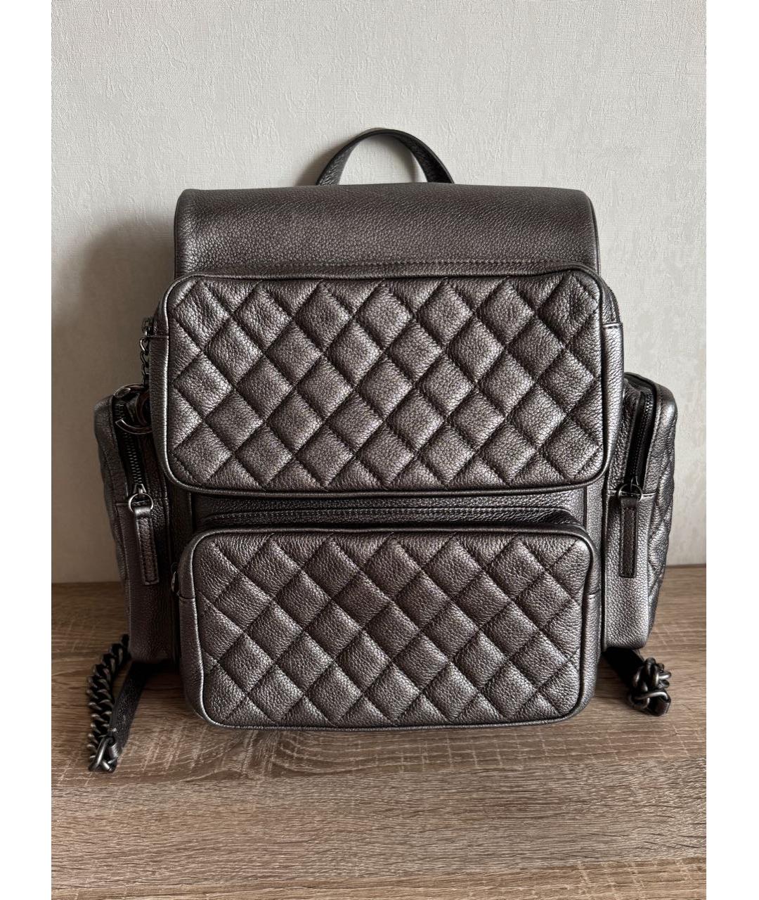 CHANEL Кожаный рюкзак, фото 9