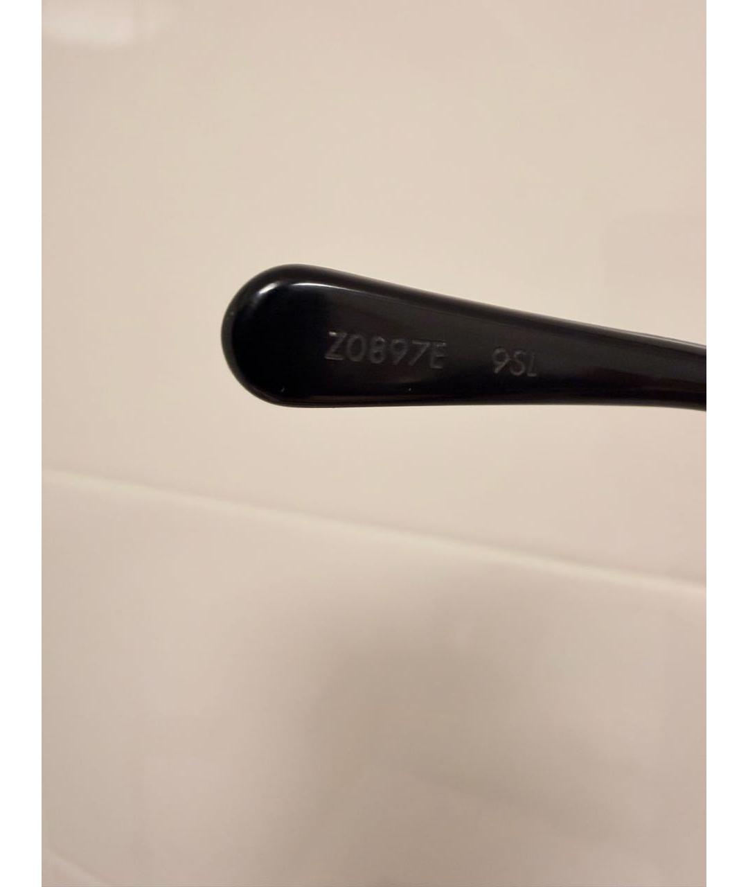 LOUIS VUITTON Коричневые металлические солнцезащитные очки, фото 6