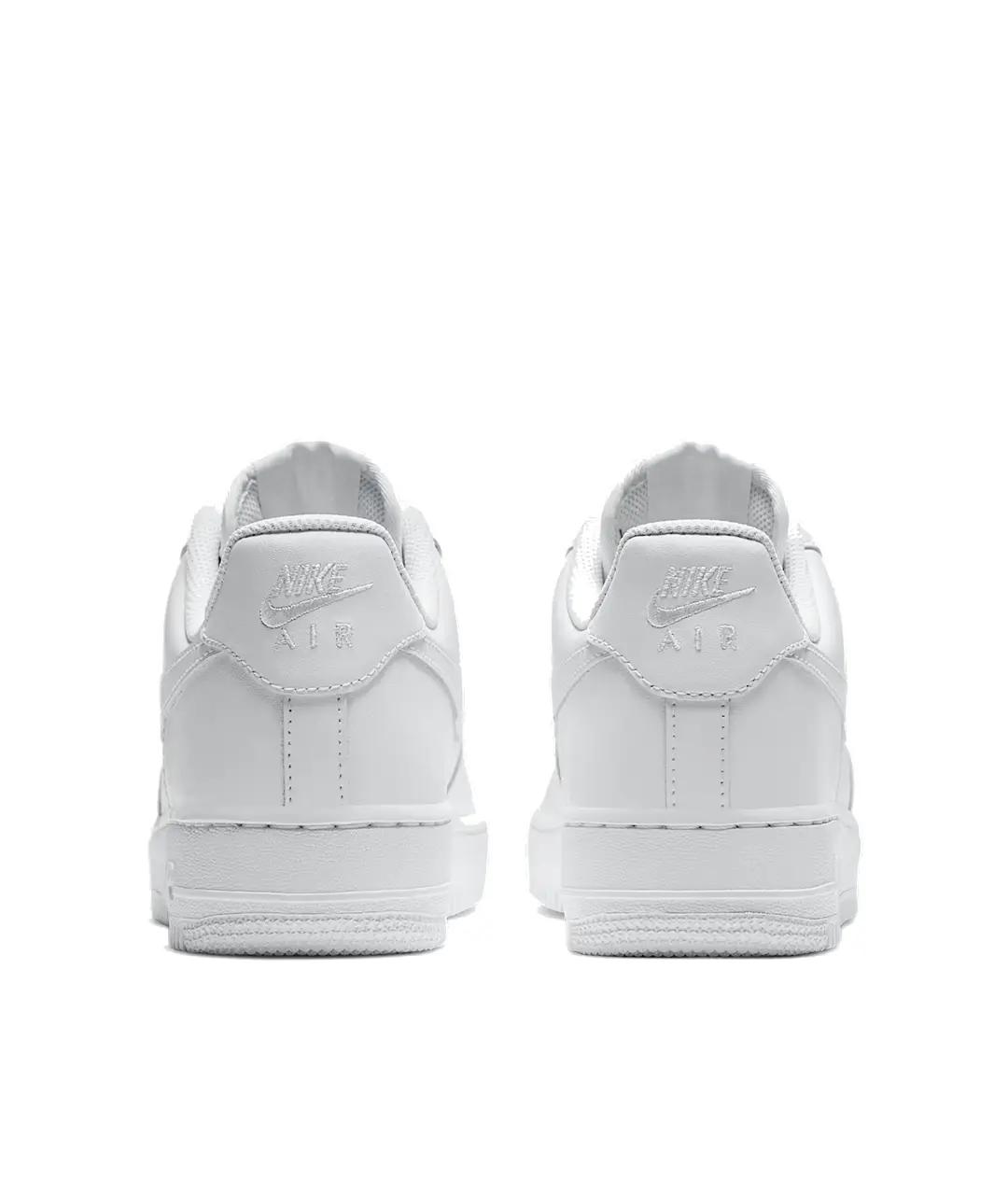 NIKE Белые кожаные кроссовки, фото 3