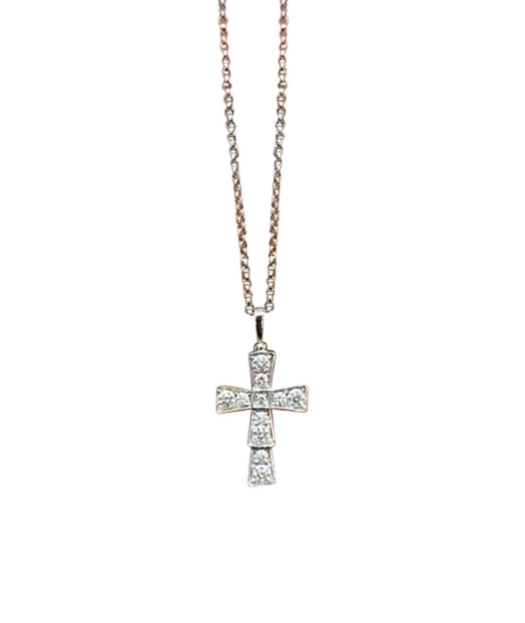 BVLGARI Серебряное колье из белого золота, фото 1