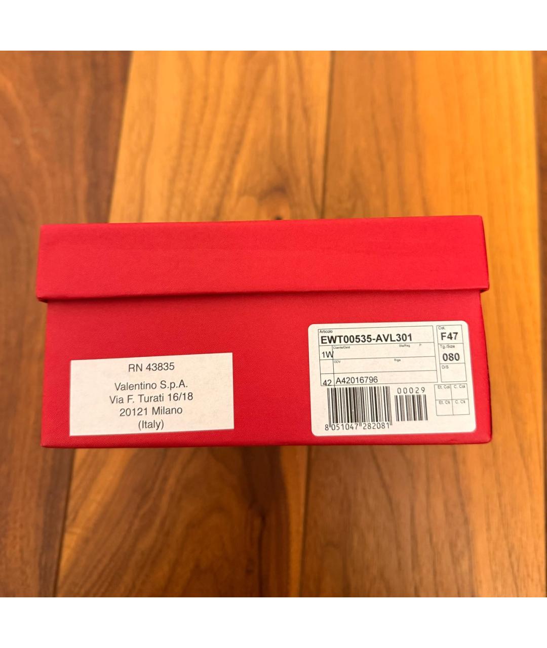 VALENTINO Розовый кожаный ремень, фото 7