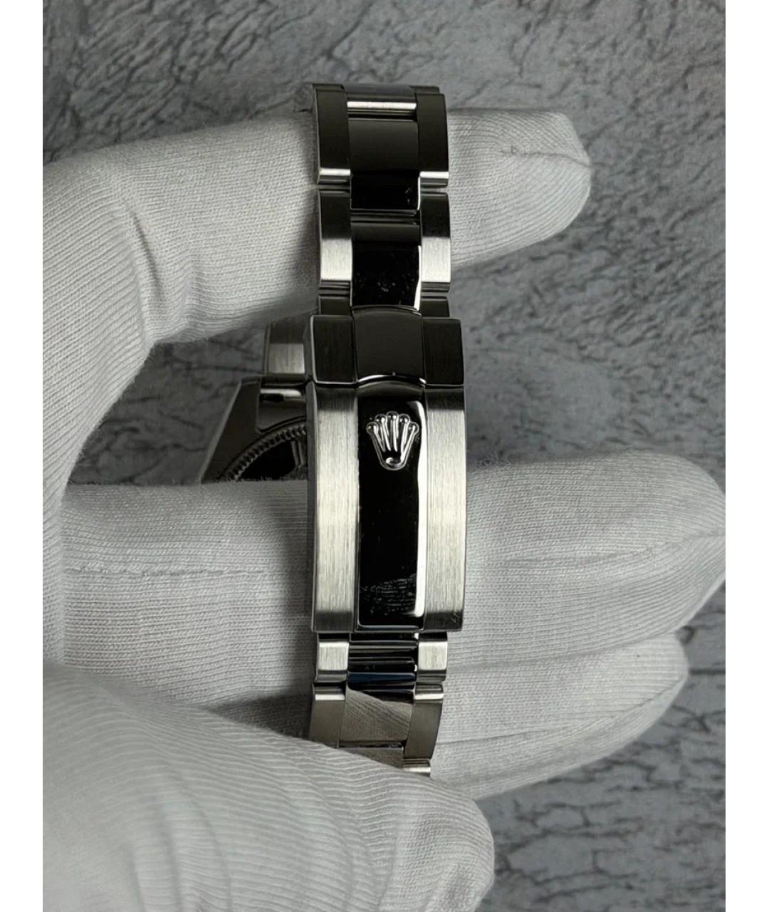 ROLEX Розовые часы из белого золота, фото 7