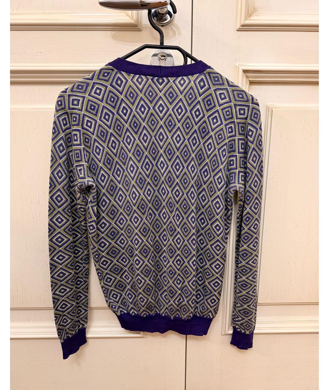 PRADA Мульти шерстяной кардиган, фото 2