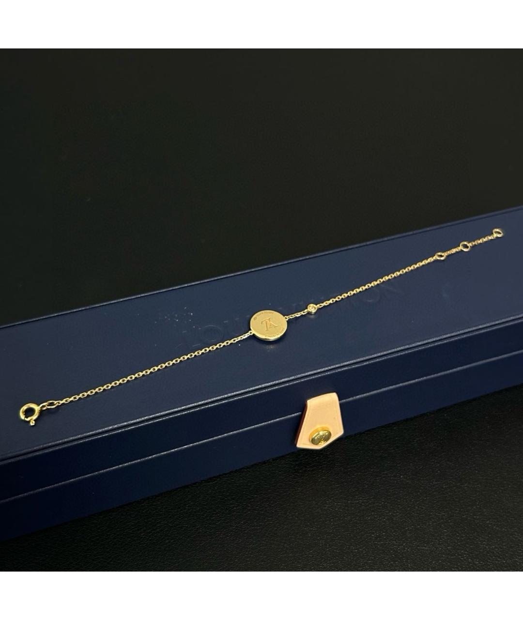 LOUIS VUITTON Золотой браслет из желтого золота, фото 2