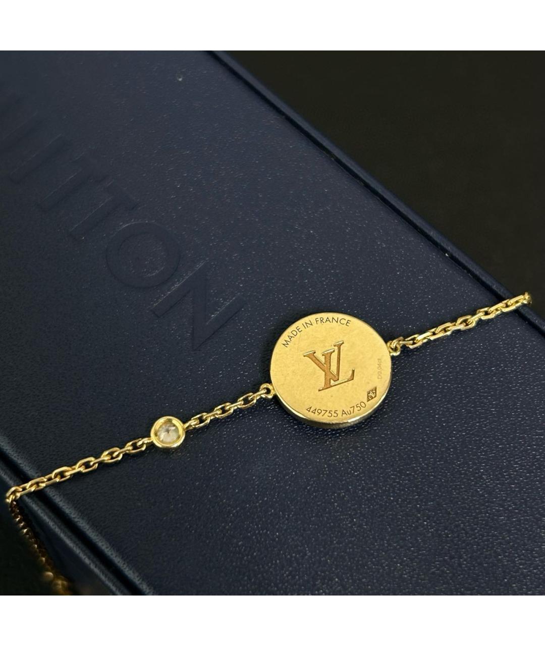 LOUIS VUITTON Золотой браслет из желтого золота, фото 3